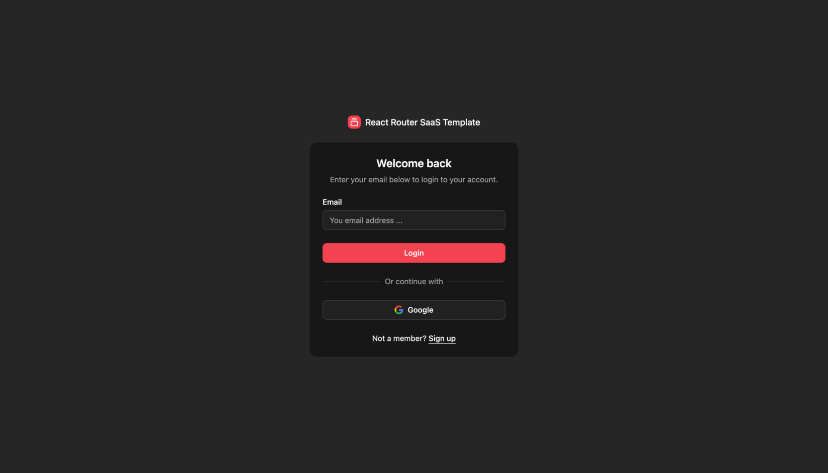 Authentication (dark)